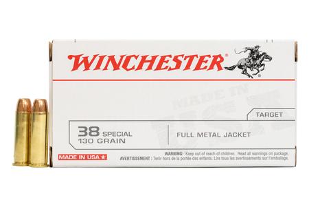Winchester 38 Special 130 gr FMJ 50/Box