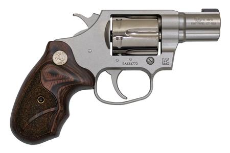 COLT Classic Cobra 38 Special Double-Action Revolver with Wood Grips
