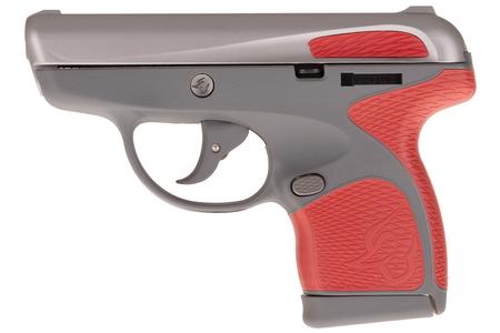 TAURUS Spectrum .380 Auto Gray/Stainless Pistol with Red Grips