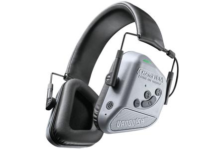 VANQUISH PRO ELECTRONIC HEARING PROTECTION GREY