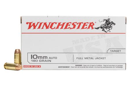 Winchester 10mm Auto 180 gr FMJ USA 50/Box