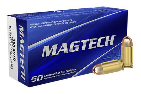 MAGTECH 380 ACP 95 gr Full Metal Jacket 50/Box