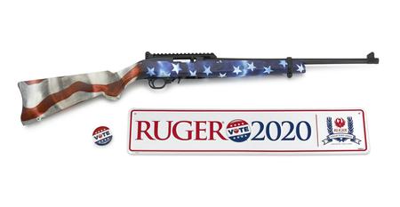 RUGER 10/22 22LR 4th Edition Collectors Series Vote 2020 Rimfire Rifle with American F