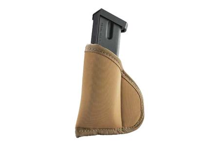 TECGRIP ISP/IWB FULL SIZE SINGLE/DOUBLE STACK MAG POUCH COYOTE TAN