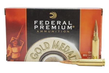 FEDERAL AMMUNITION 260 Rem 142 gr Sierra MatchKing HPBT Gold Medal 20/Box