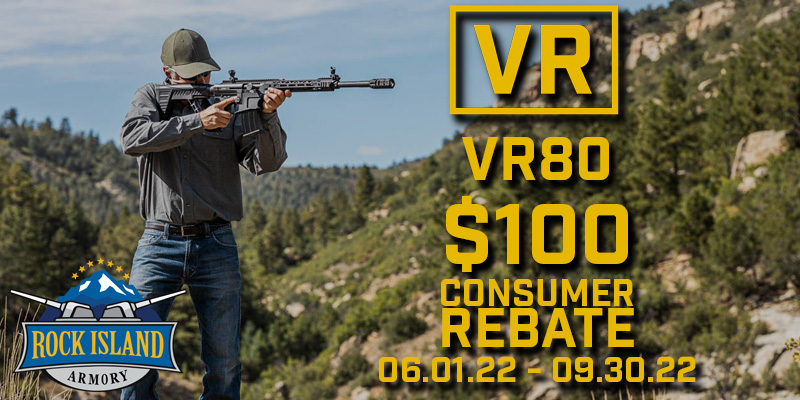 Rebate: VR80 Rebate