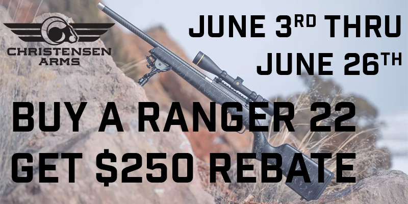 Ranger 22 Rebate