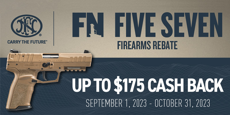 Rebate: Cash Back Firearms Rebate