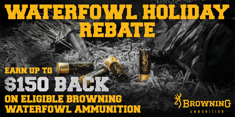 Waterfowl Holiday Rebate