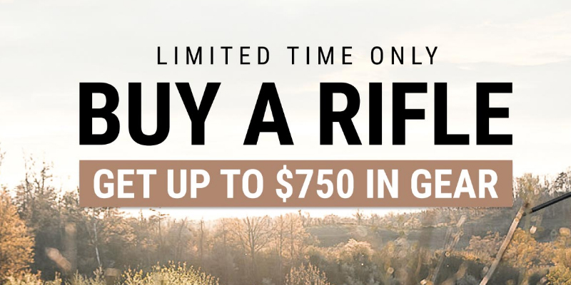 Rebate: Buy A Rifle and Get Gear