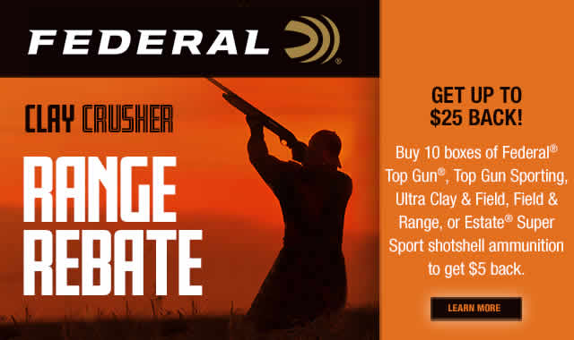Clay Crusher Range Rebate