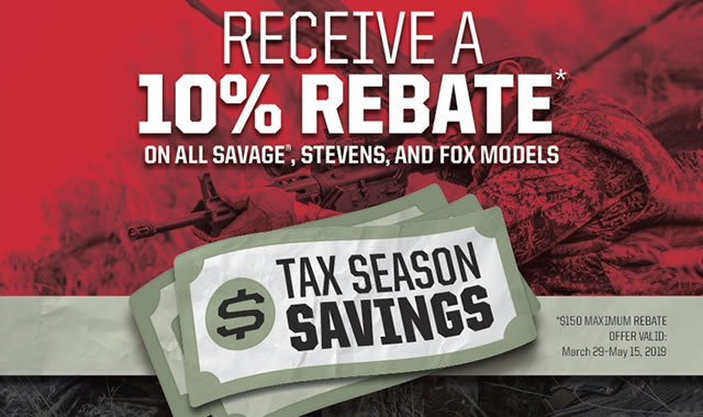 Tax Season Savings