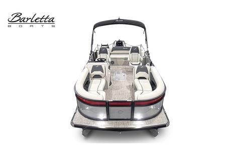 Barletta 2027 Aria 22UC Ultra Lounge Pontoon Boat in Apex Silver with Mercury 150L Outboard
