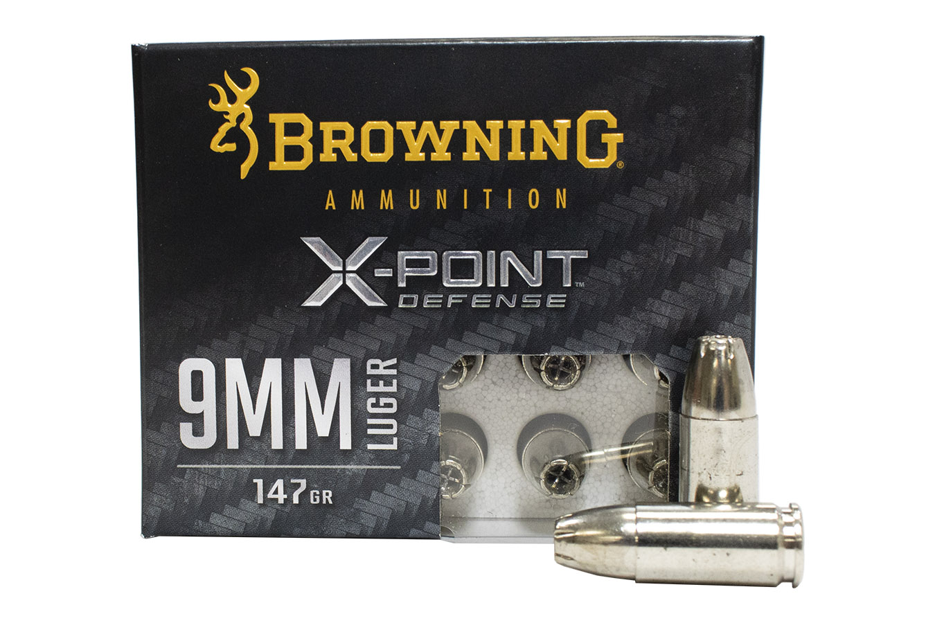 BROWNING AMMUNITION 9MM 147 GR X-POINT DEFENSE 20/BOX