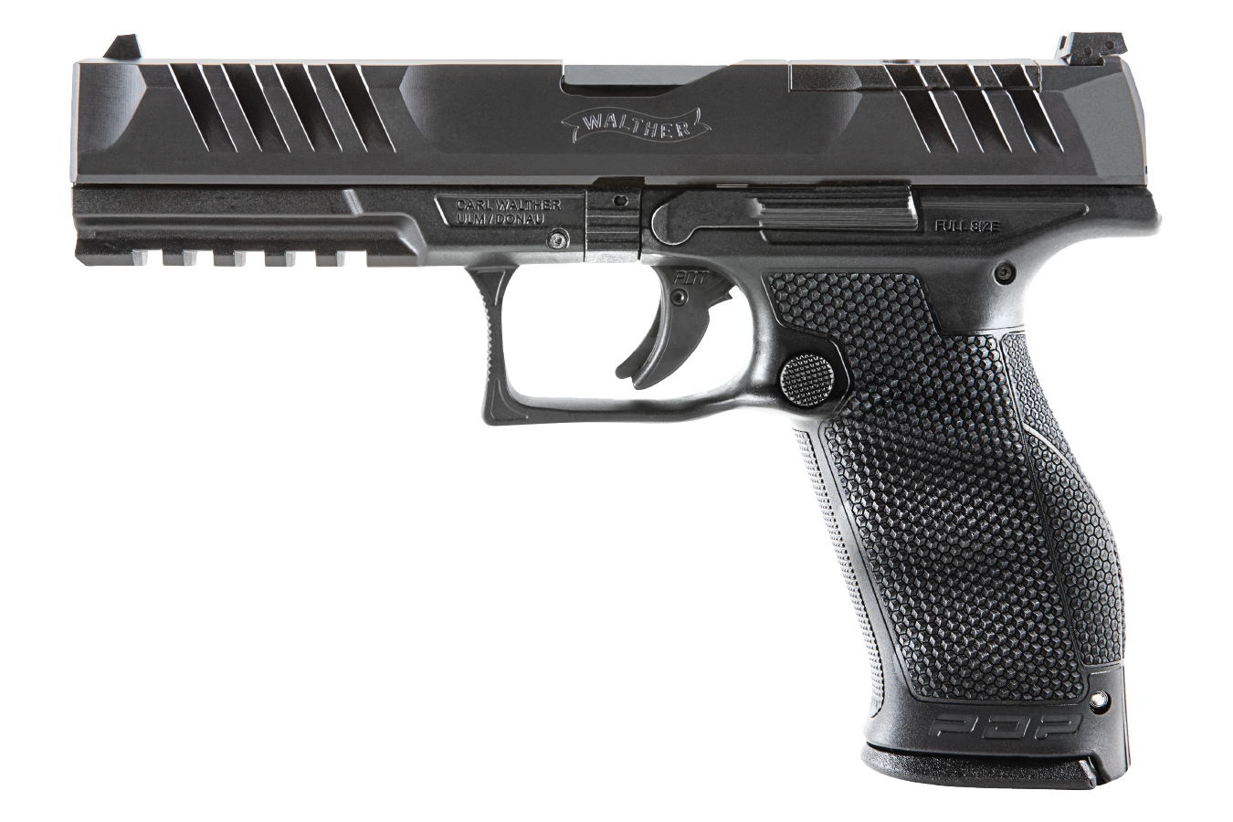 WALTHER PDP FULL-SIZE OPTICS READY STRIKER-FIRED PISTOL WITH 5 INCH BARREL AND TRITIUM S