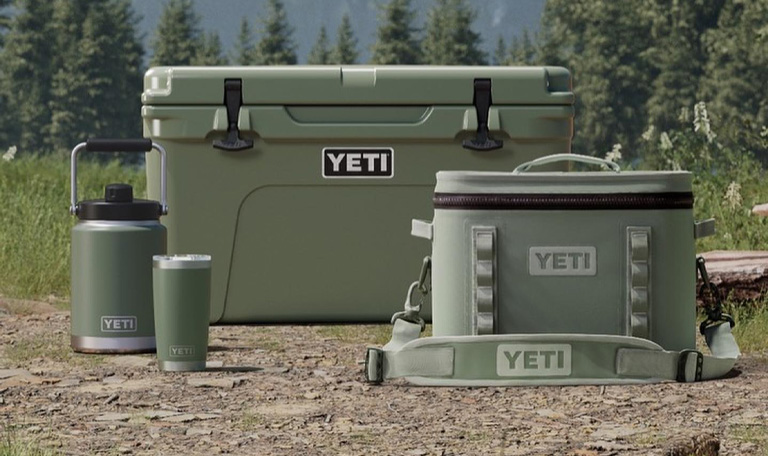 yeti coolers Camp Green