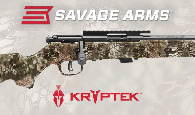 savage FV SR Rimfire Kryptek