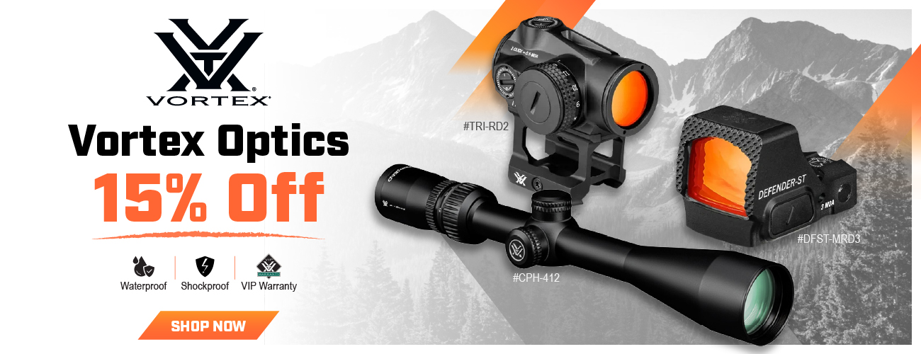 Vortex Optics 15% Off