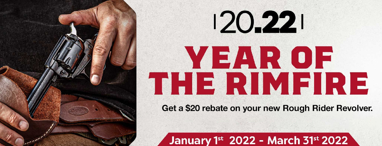 Heritage Rough Rider Revolver $20 Rebate