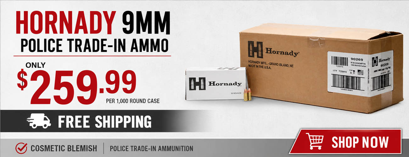 Hornady 9mm Police Trade Ammo