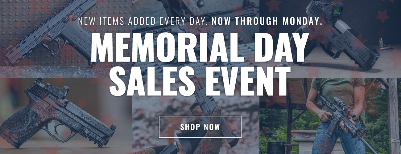 Memorial Day Deals on Guns and Ammo