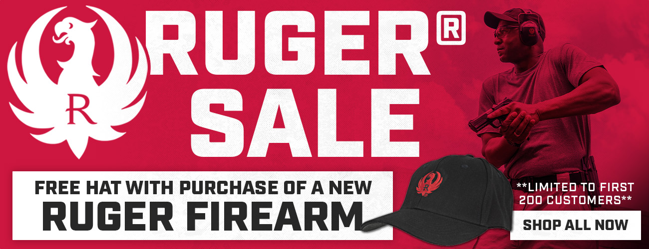 Ruger Sale - Free Hat with Ruger Purchase