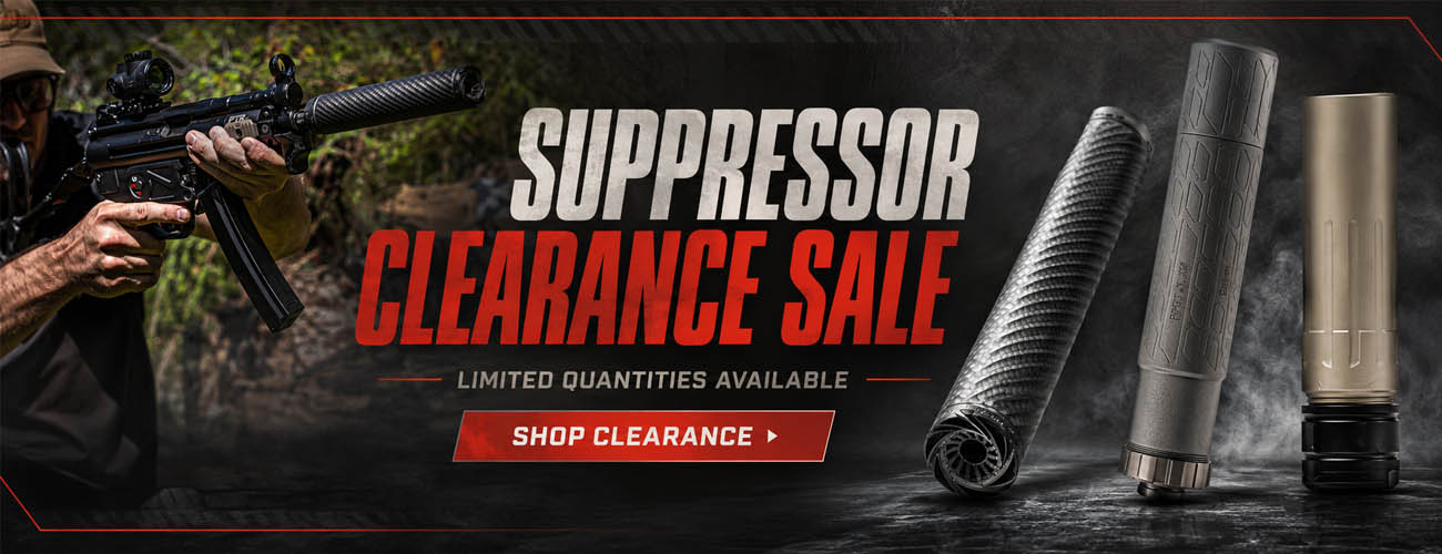 Suppressor Clearance Sale