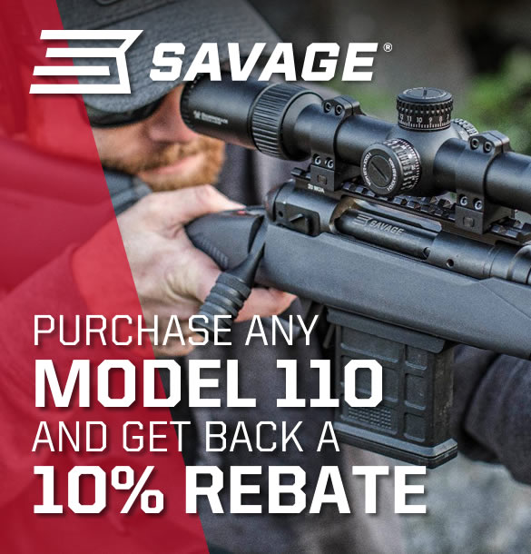 Savage 110 Rebate