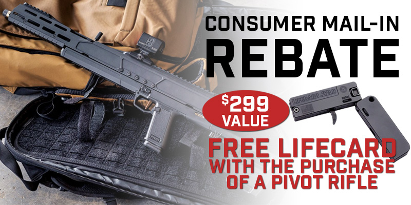 Pivot Rifle Rebate