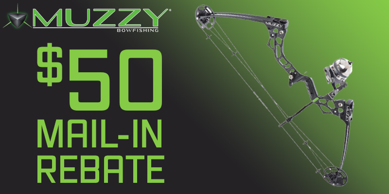 Muzzy Rebate: V2 Bowfishing Rebate