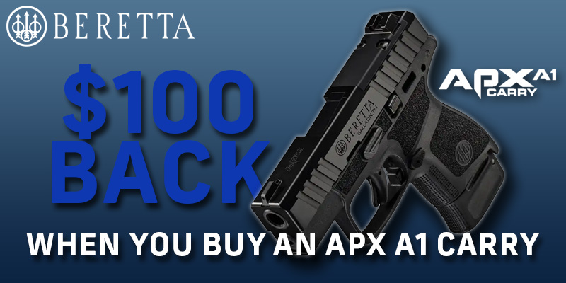 Beretta Rebate APX A1 Carry Pistol Rebate Sportsman s Outdoor Superstore
