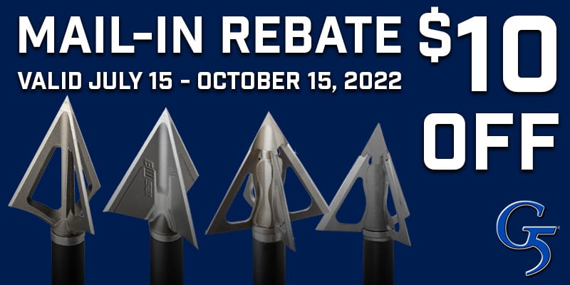 Broadhead Rebate