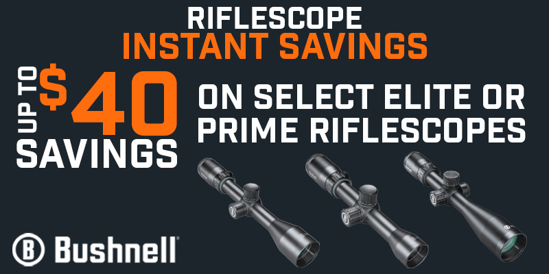 Elite or Prime Riflescope Rebate