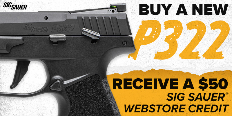 Rebate: P322 Webstore Credit Rebate