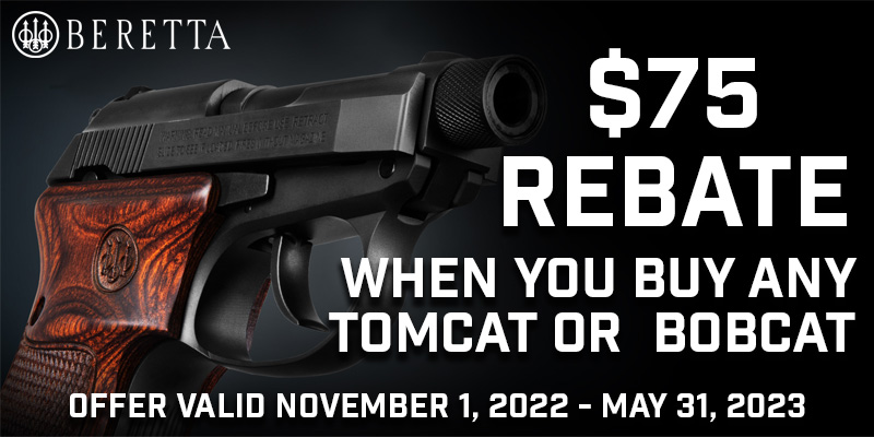 Tomcat or Bobcat Rebate