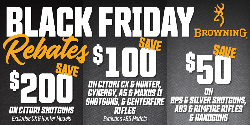 Black Friday Rebates
