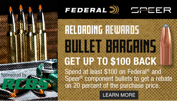 Reloading Rewards Bullet Bargains