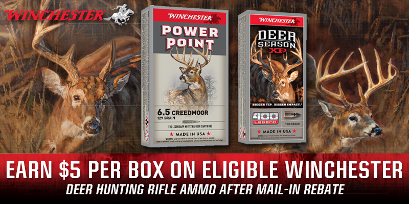 Legal Hunting Rounds Winchester Rebate: Deer Hunting Rifle Ammo | Sportsman's Outdoor Superstore