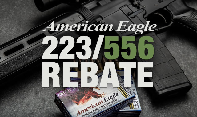 Federal Rebate American Eagle Rifle Ammo Rebate Sportsman s Outdoor 