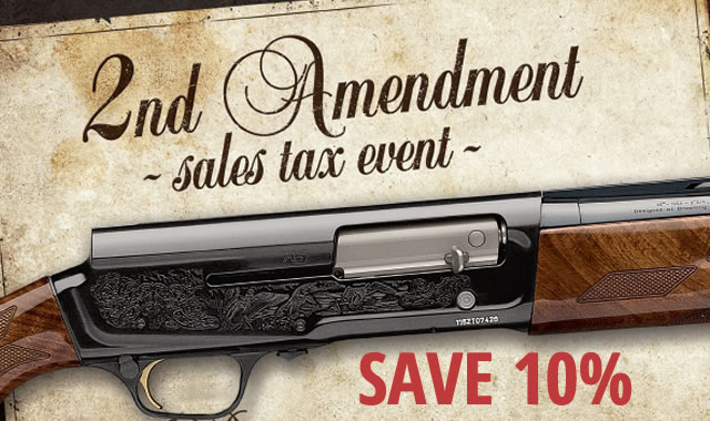 2nd Amendment Sales Tax Event