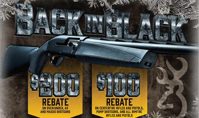 Browning Firearms Rebate