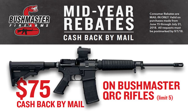 Bushmaster Rebate Mid Year Rebates Sportsman s Outdoor Superstore