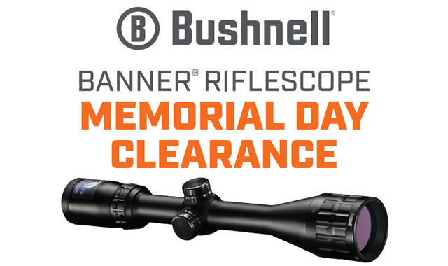 Banner Riflescope Memorial Day Clearance