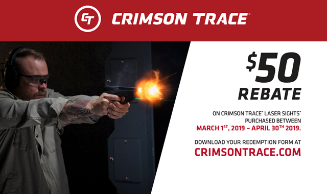 Crimson Trace Rebate Mail In Rebate Offer Sportsman s Outdoor Superstore