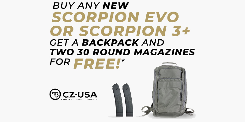 CZ Promotion Scorpion Rebate Vance Outdoors