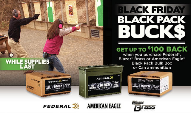 Federal Black Pack Rebate