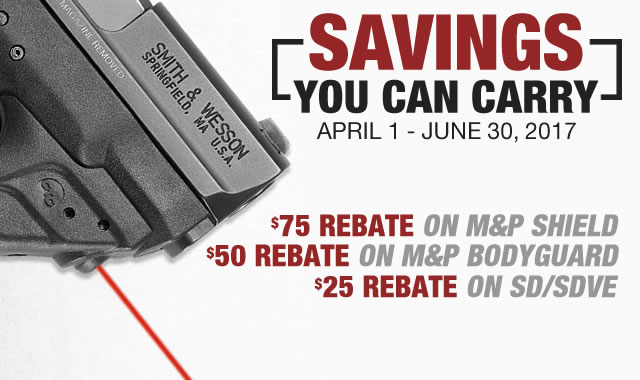 Smith Wesson Rebate Savings You Can Carry Sportsman s Outdoor 