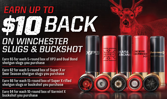 Winchester Rebate Slug Buck Rebate Vance Outdoors Winchester Rebate Slug Buck Rebate Vance Outdoors