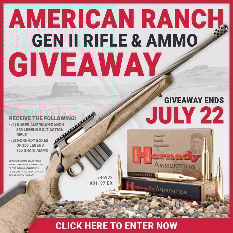 Ruger American Ranch Package Giveaway