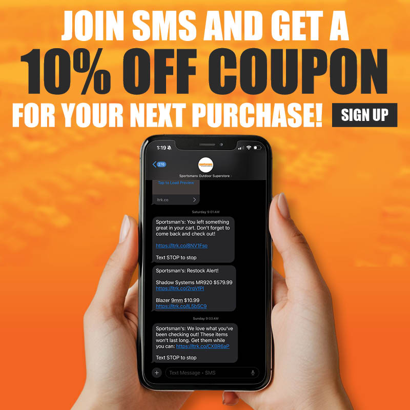 Sign up for SMS